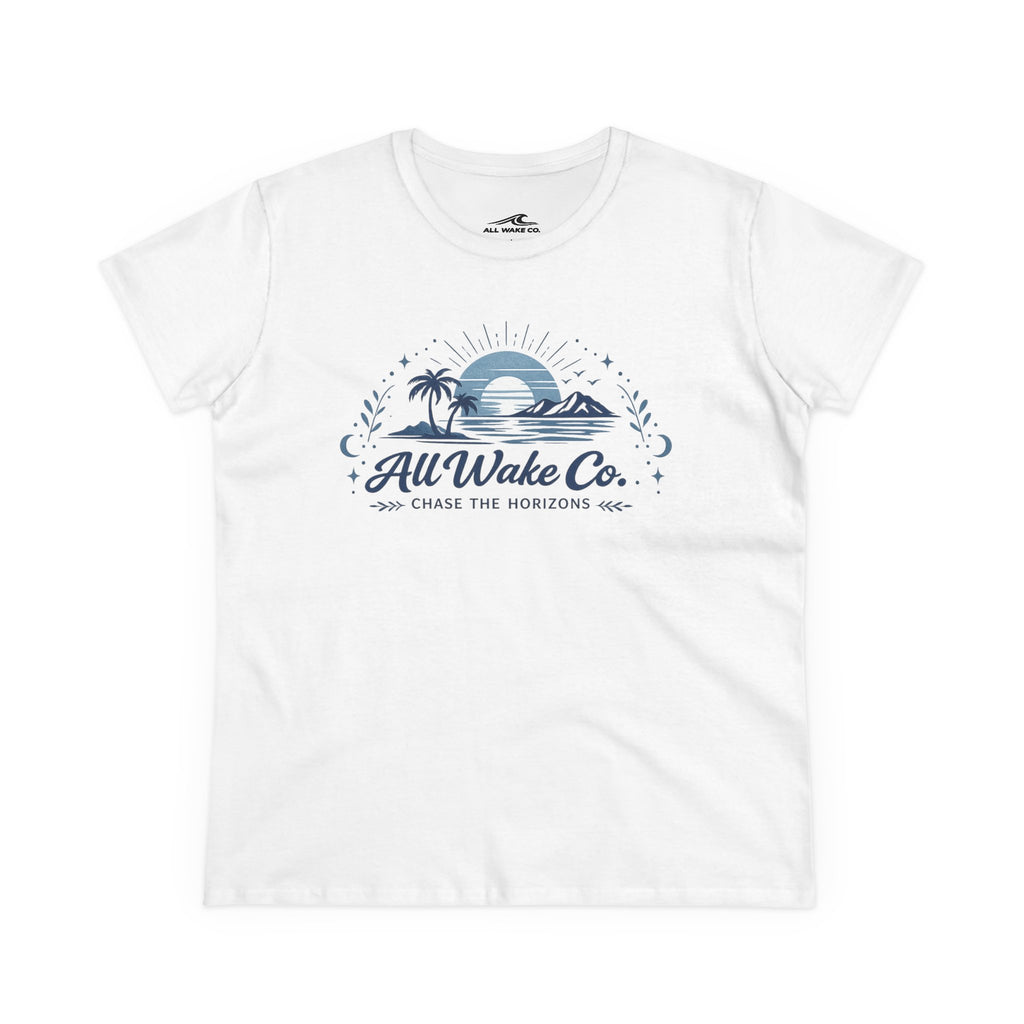 All Wake Co. Womens Chase The Horizon T-shirt