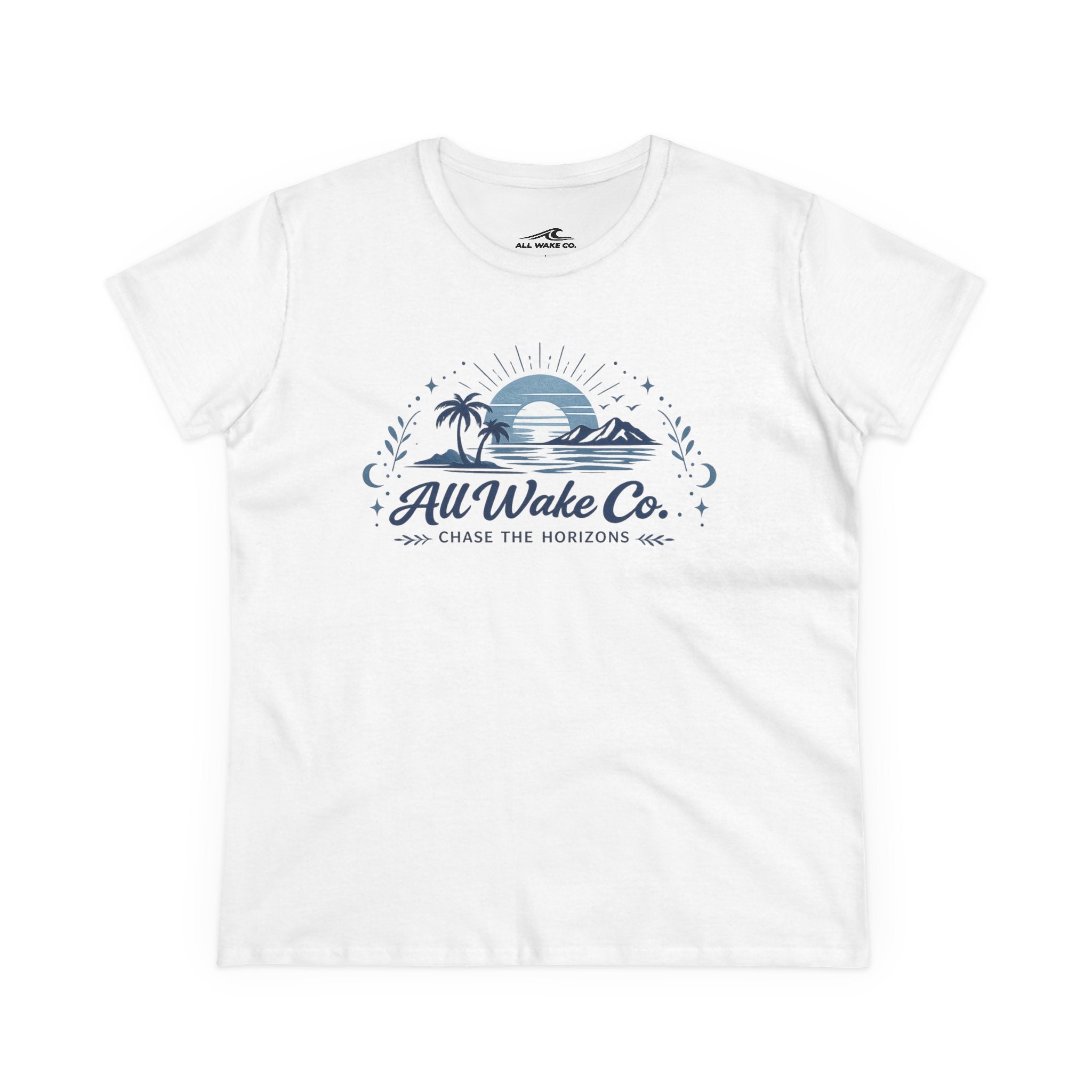 All Wake Co. Womens Chase The Horizon T-shirt