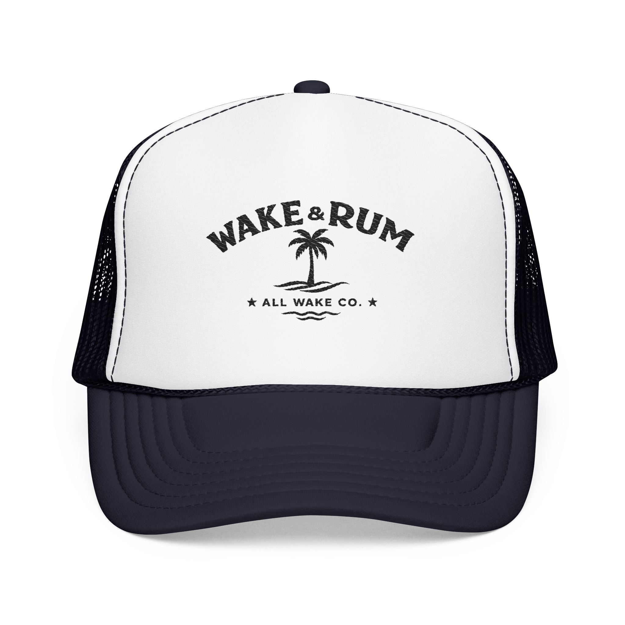 All Wake Co. Wake & Rum Trucker Cap