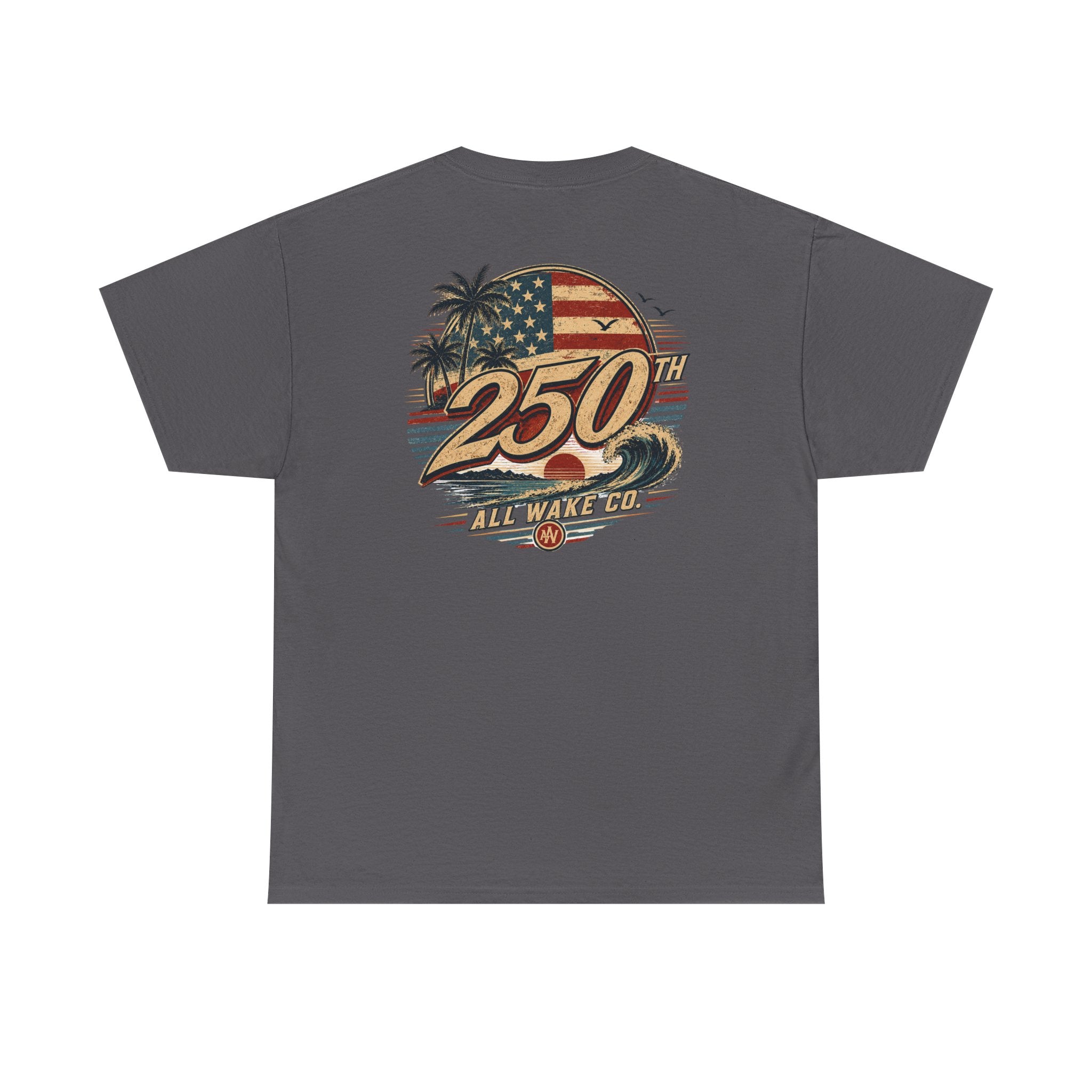 All Wake Co. Retro 250th Wave T-Shirt