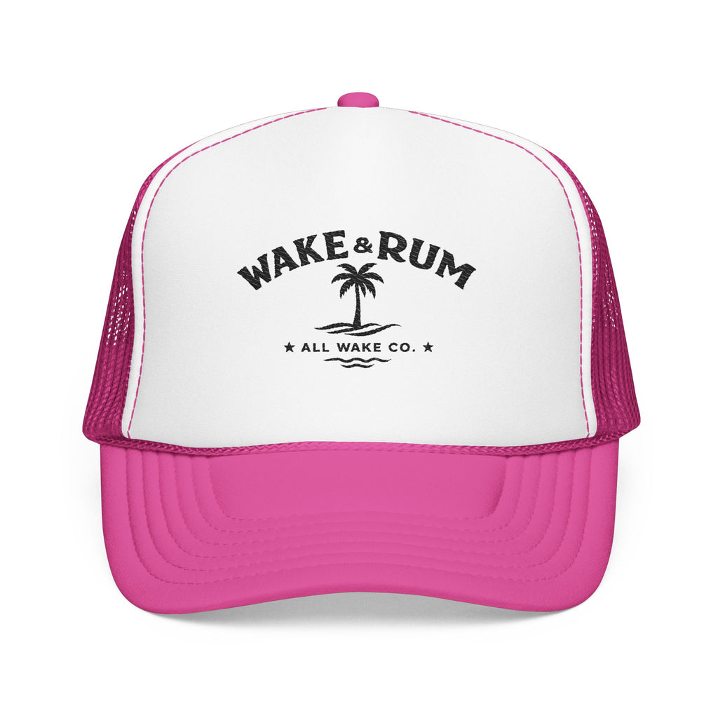 All Wake Co. Wake & Rum Trucker Cap