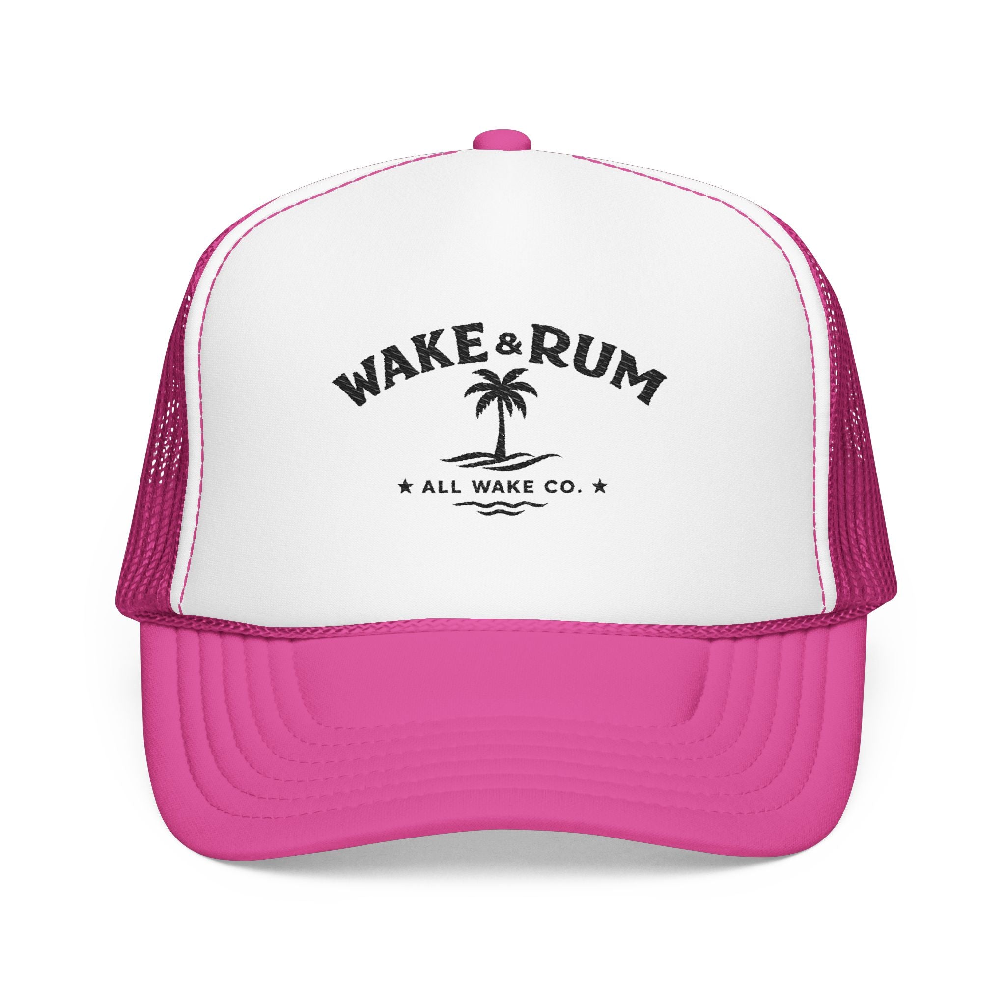 All Wake Co. Wake & Rum Trucker Cap