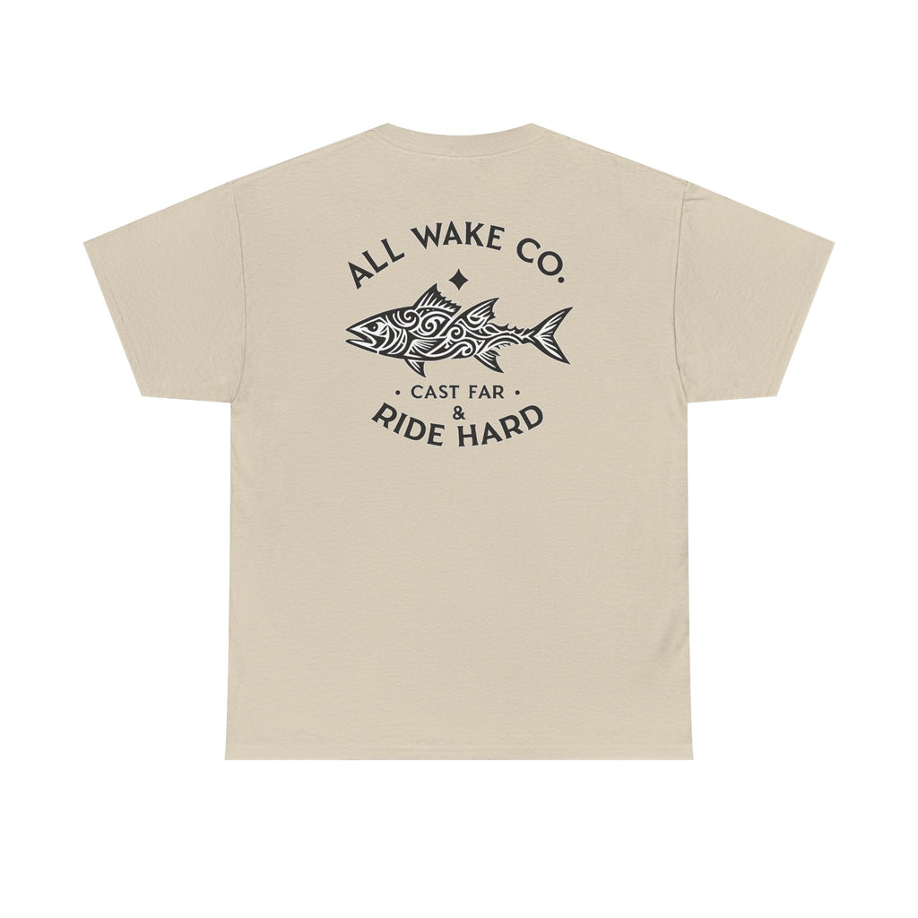 All Wake Co. Cast Far Ride Hard T-Shirt