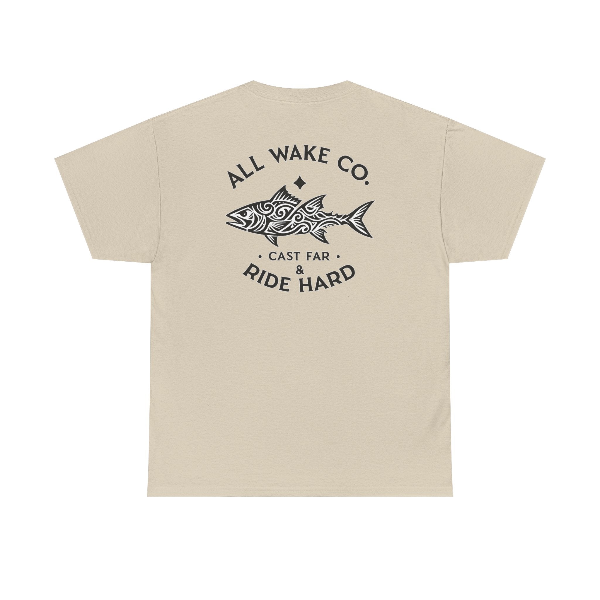 All Wake Co. Cast Far Ride Hard T-Shirt