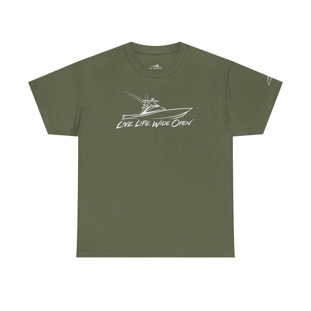 All Wake Co. Sport Live Life Wide Open T-Shirt