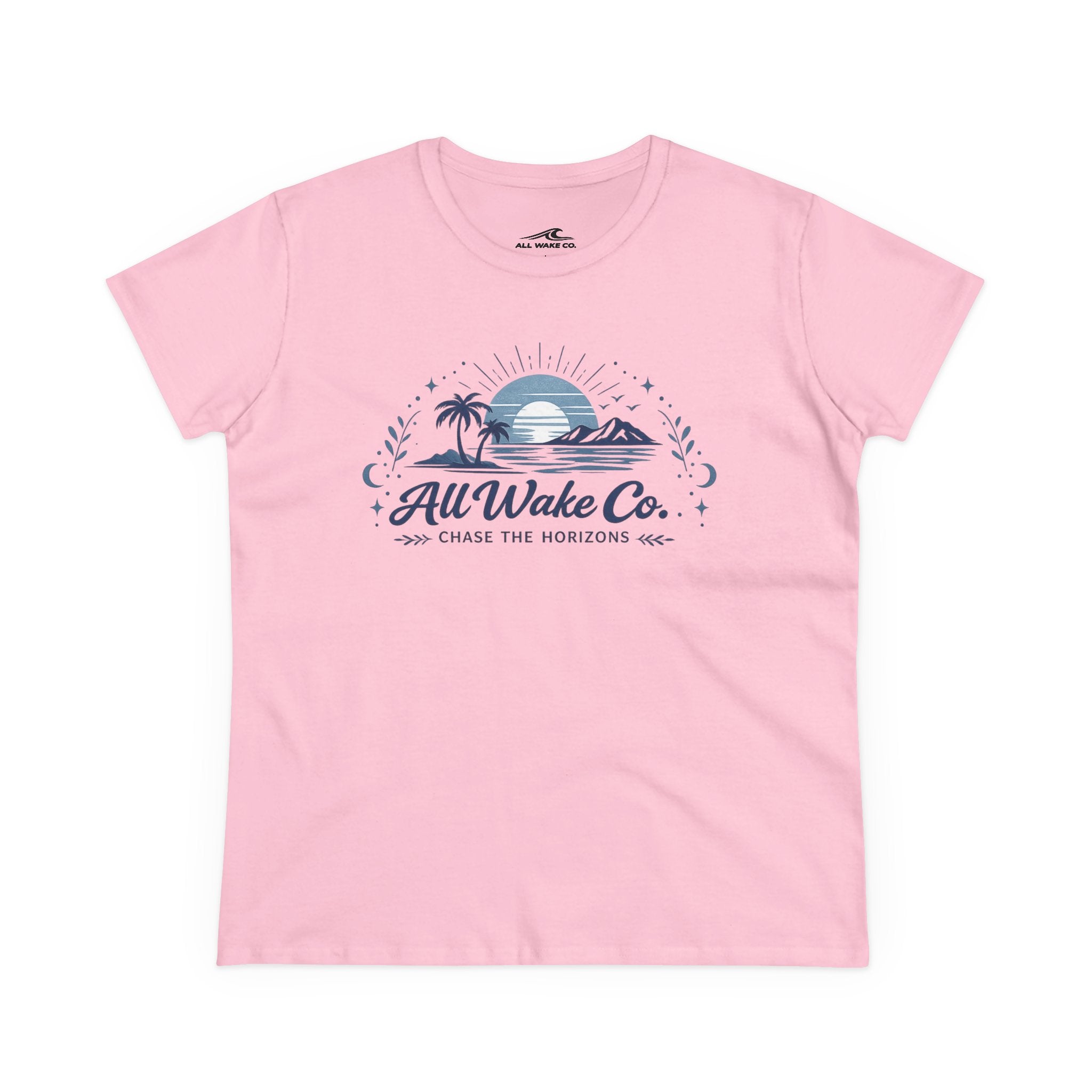 All Wake Co. Womens Chase The Horizon T-shirt