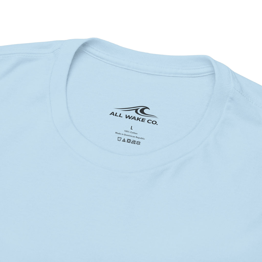 All Wake Co. White Caps Graphic T-Shirt