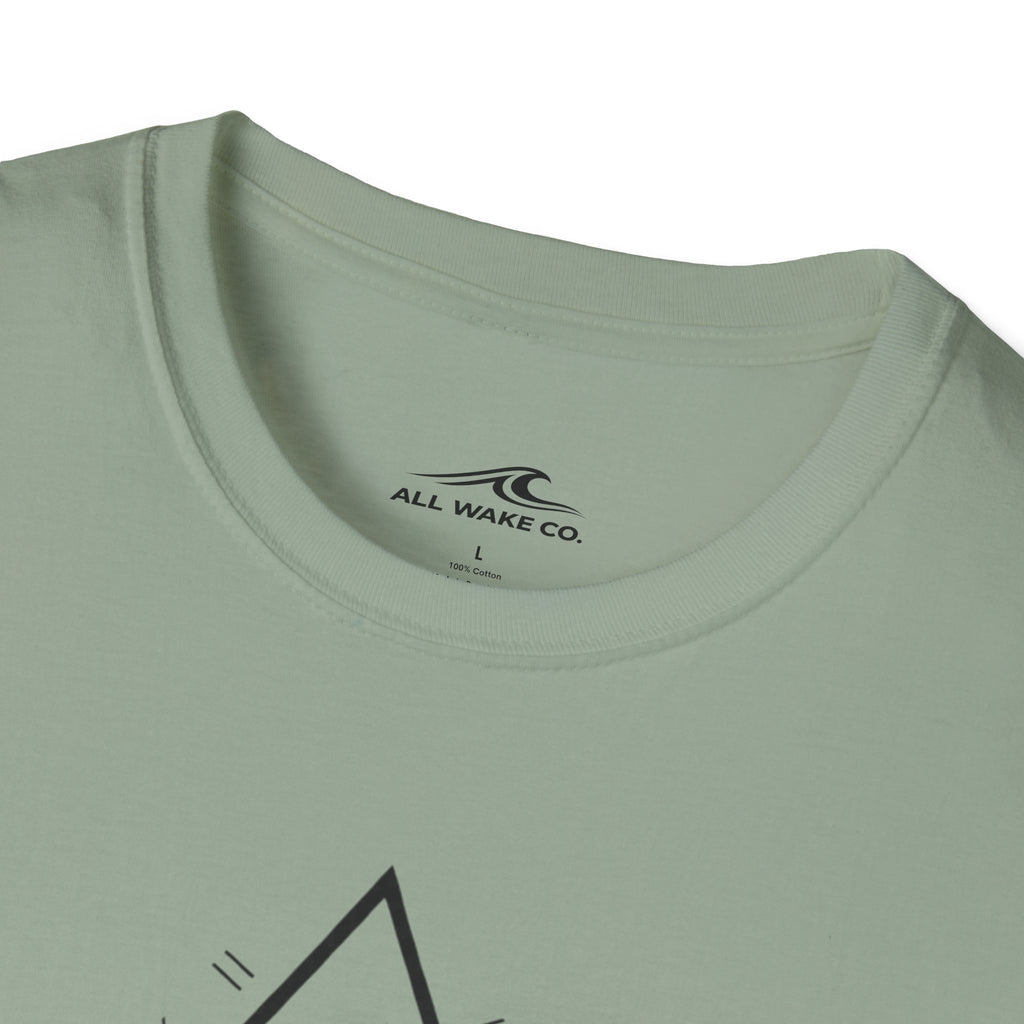 All Wake Co Triangle Escape Dock T-Shirt
