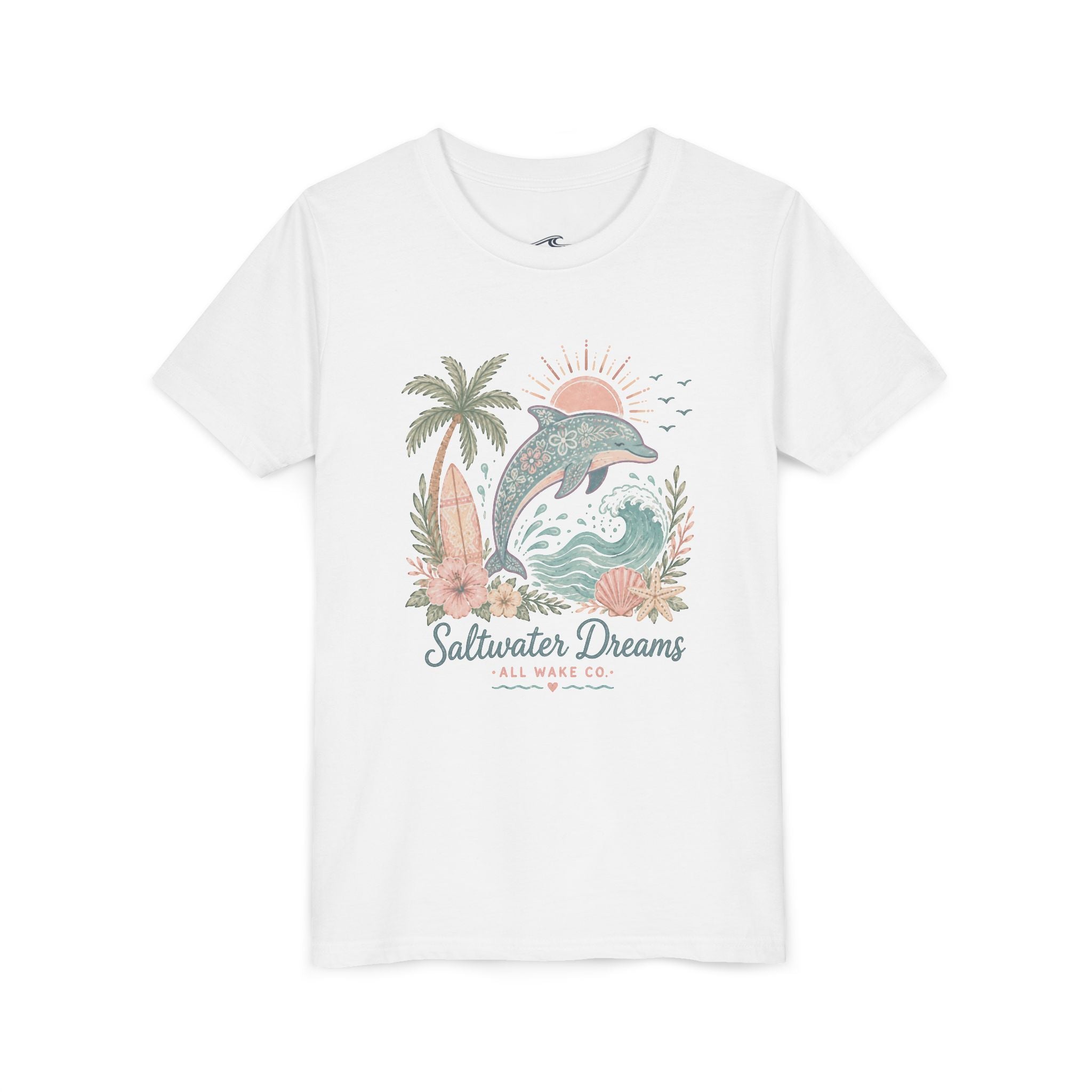 All Wake Co. Saltwater Dreams Youth T-Shirt
