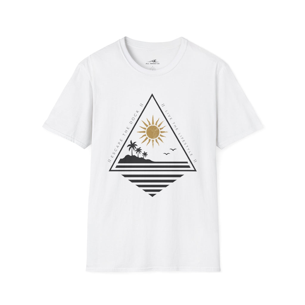 All Wake Co Triangle Escape Dock T-Shirt