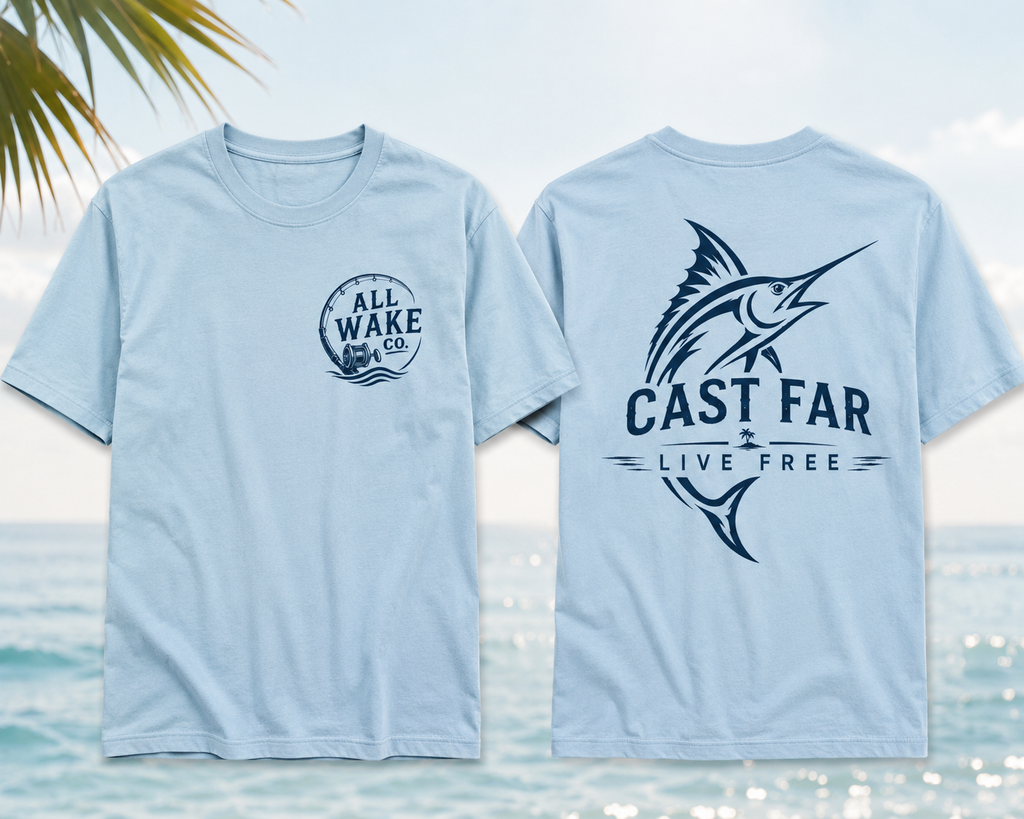 All Wake Co. Cast Far T-Shirt