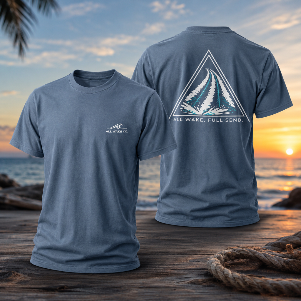 All Wake Co. Triangle Full Send T-shirt