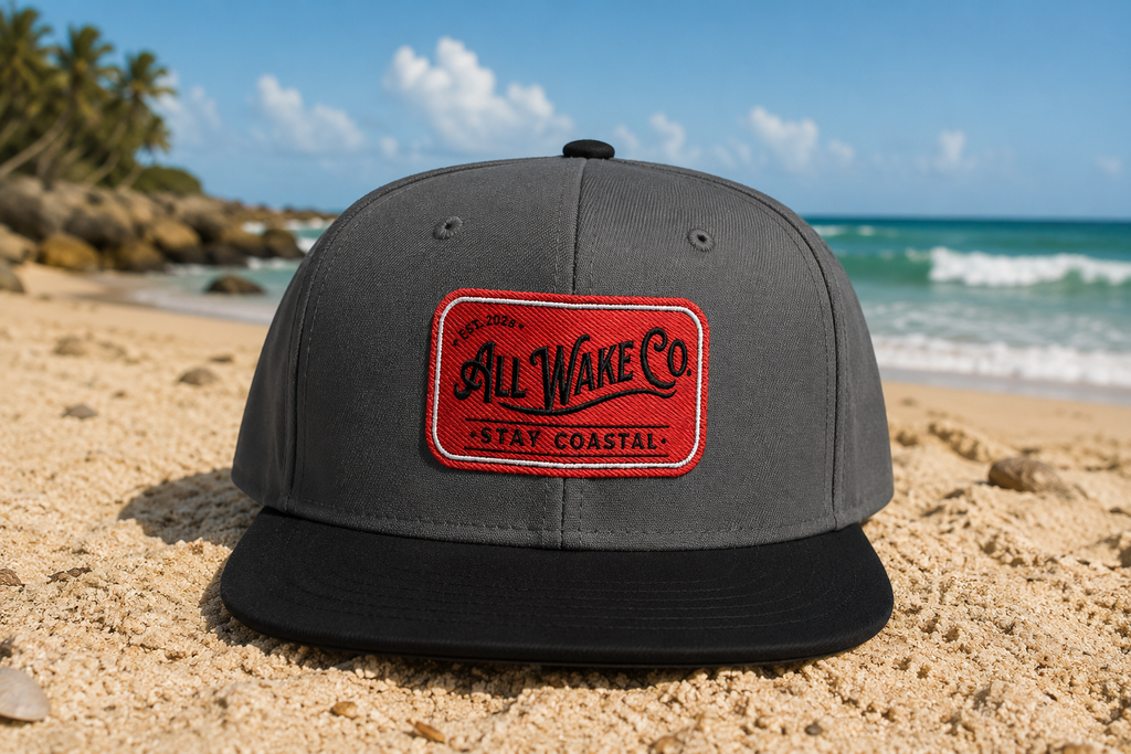 All Wake Co. Embroidered Snap Back