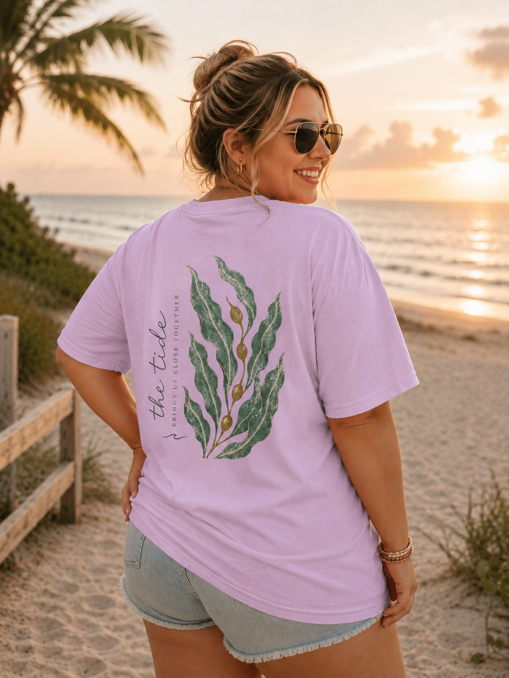 All Wake Co Coastal Seaweed T-Shirt