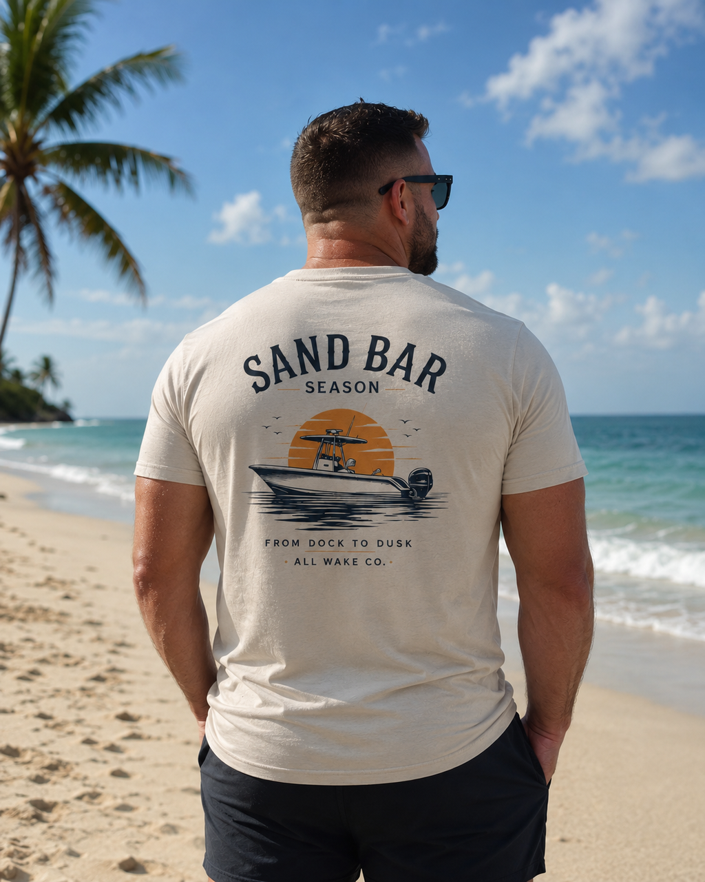 All Wake Co. Sandbar Season T-Shirt