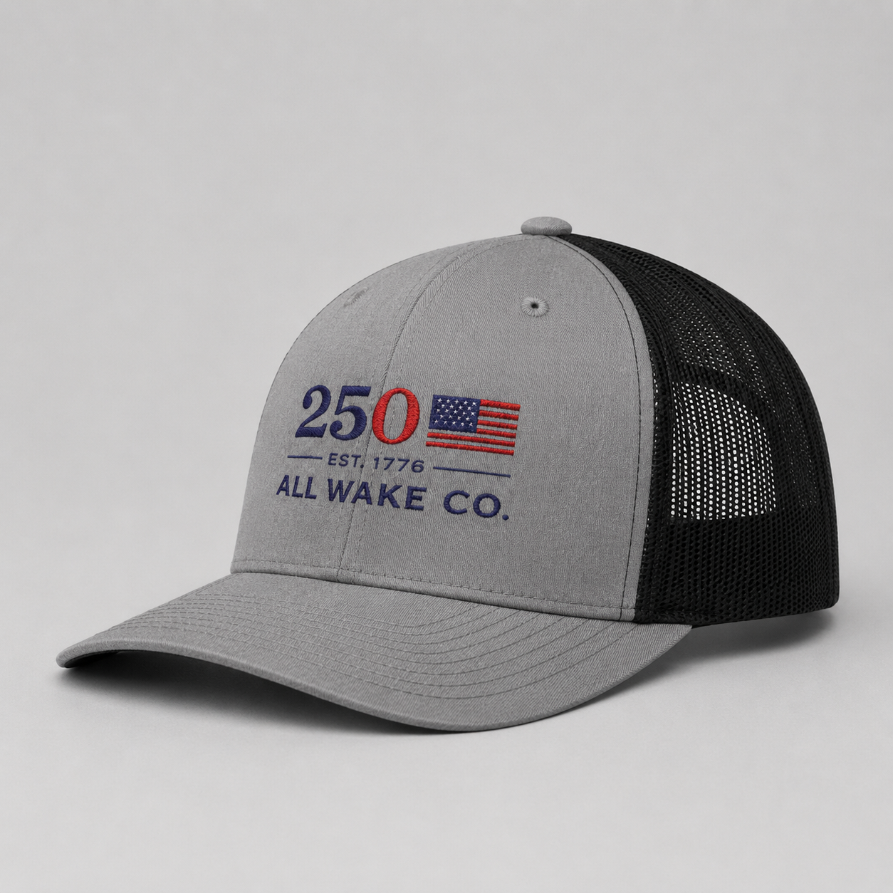 All Wake Co. America's 250 Snapback Hat