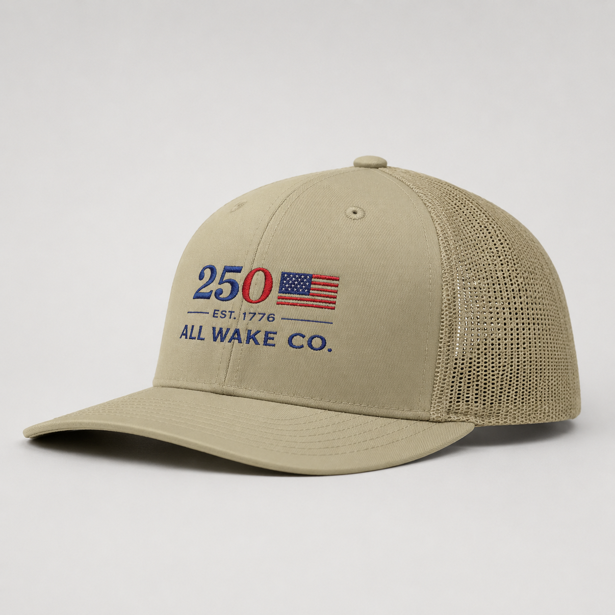 All Wake Co. America's 250 Snapback Hat