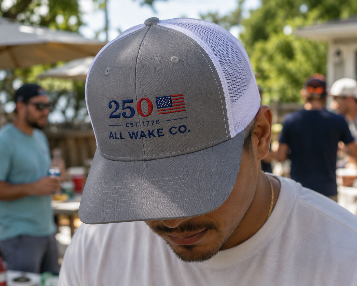 All Wake Co. America's 250 Snapback Hat