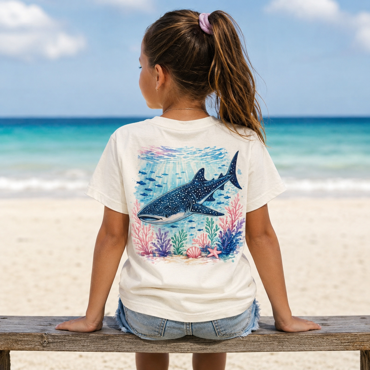 All Wake Co Whale Shark Youth T-Shirt