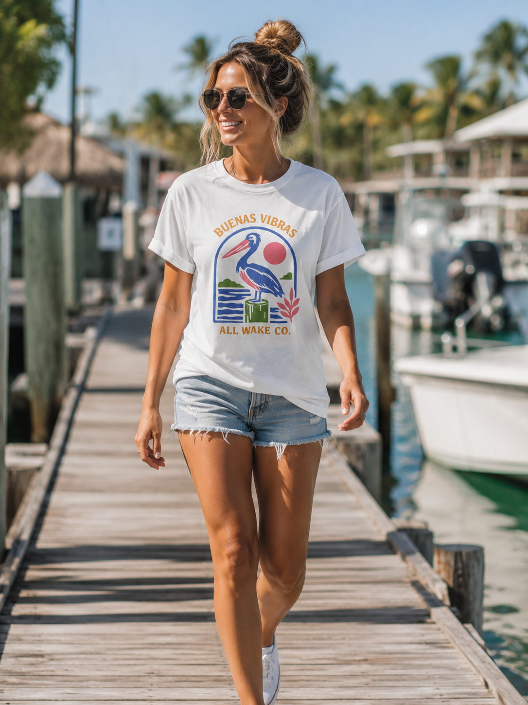 All Wake Co. Buenas Vibras T-Shirt