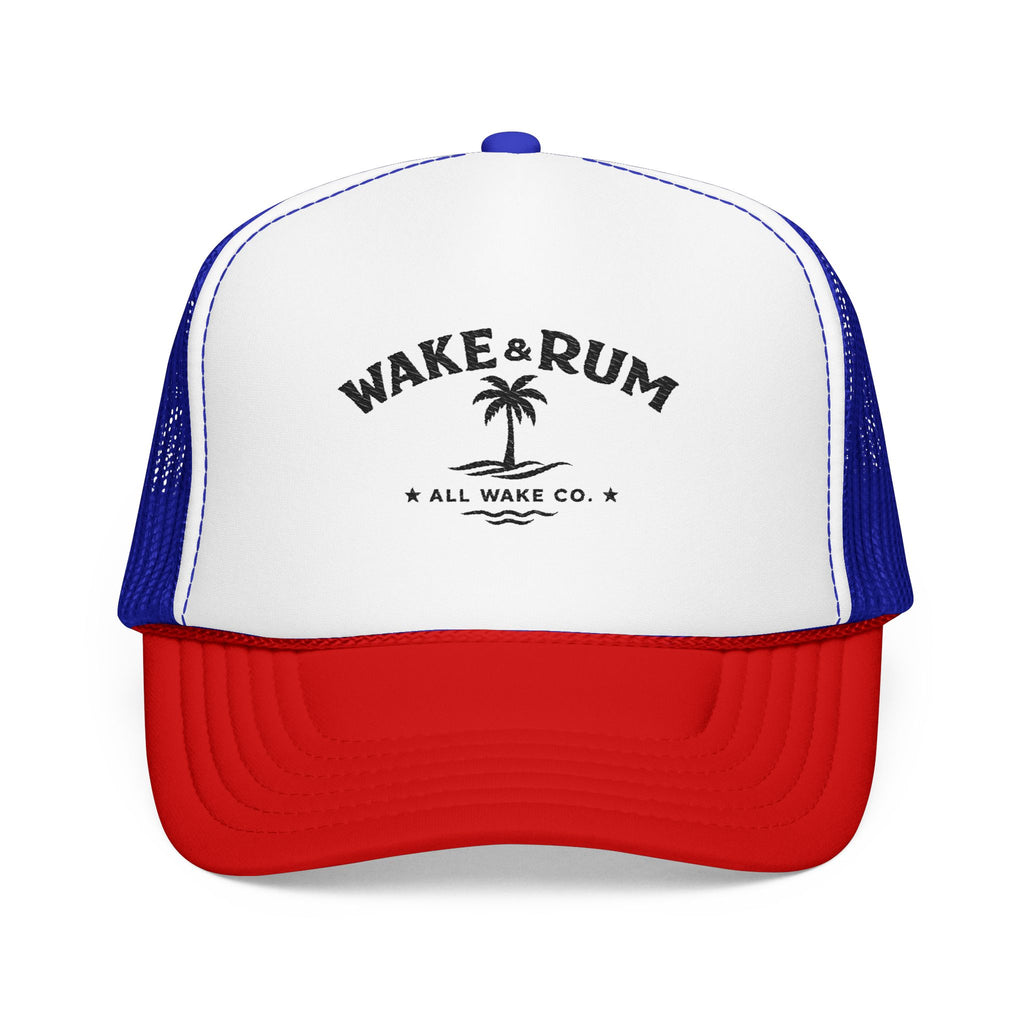 All Wake Co. Wake & Rum Trucker Cap