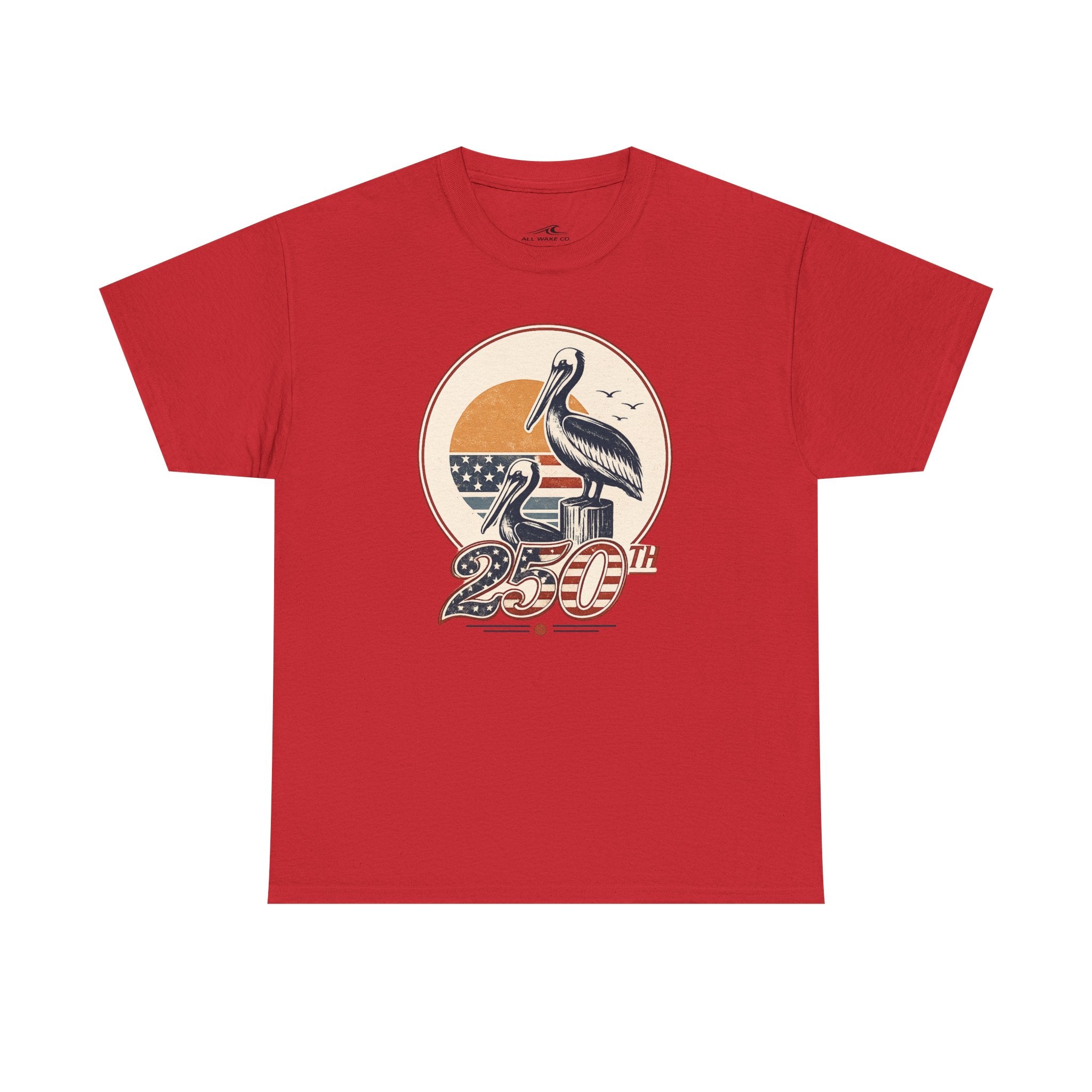 All Wake Co. Retro Pelican T-Shirt