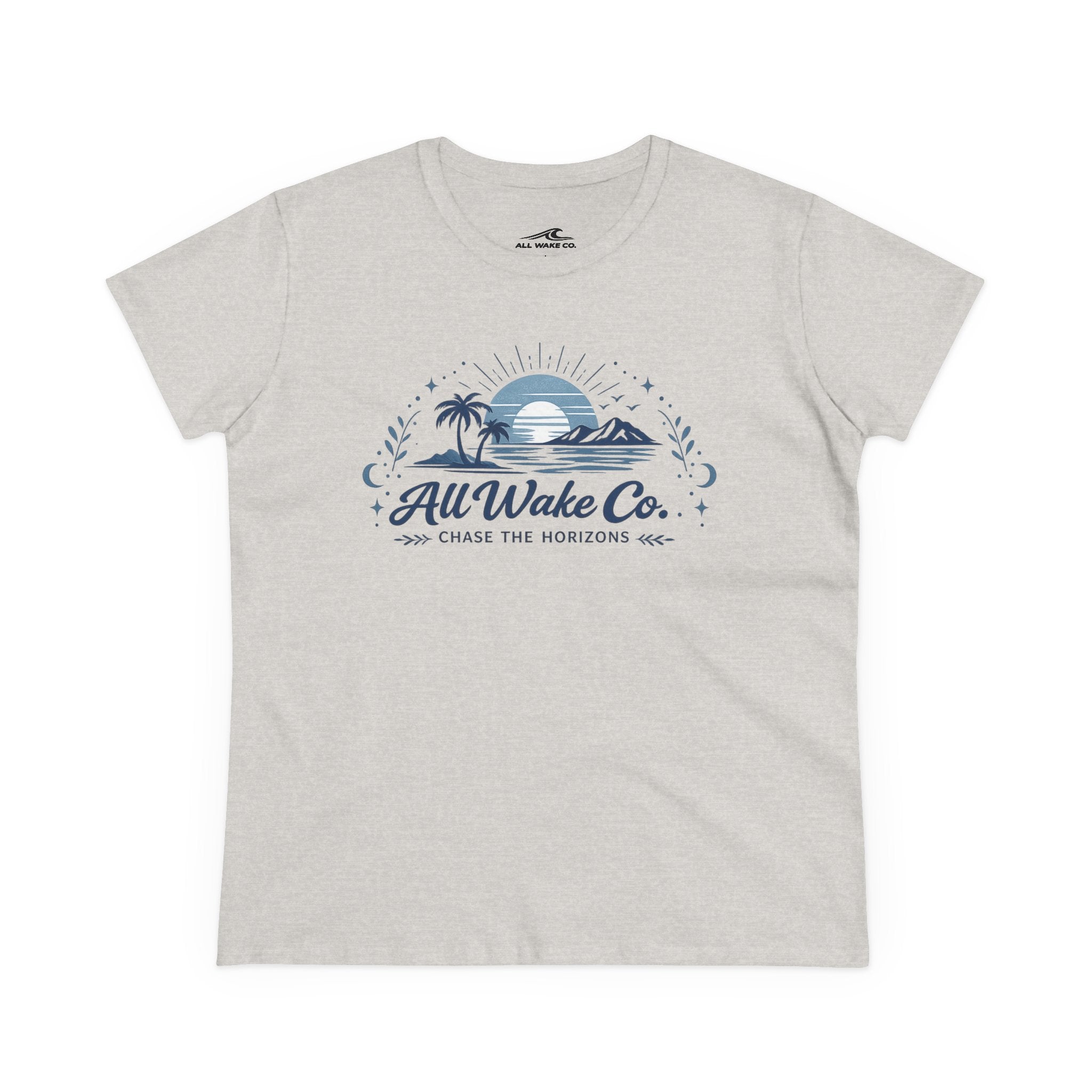 All Wake Co. Womens Chase The Horizon T-shirt