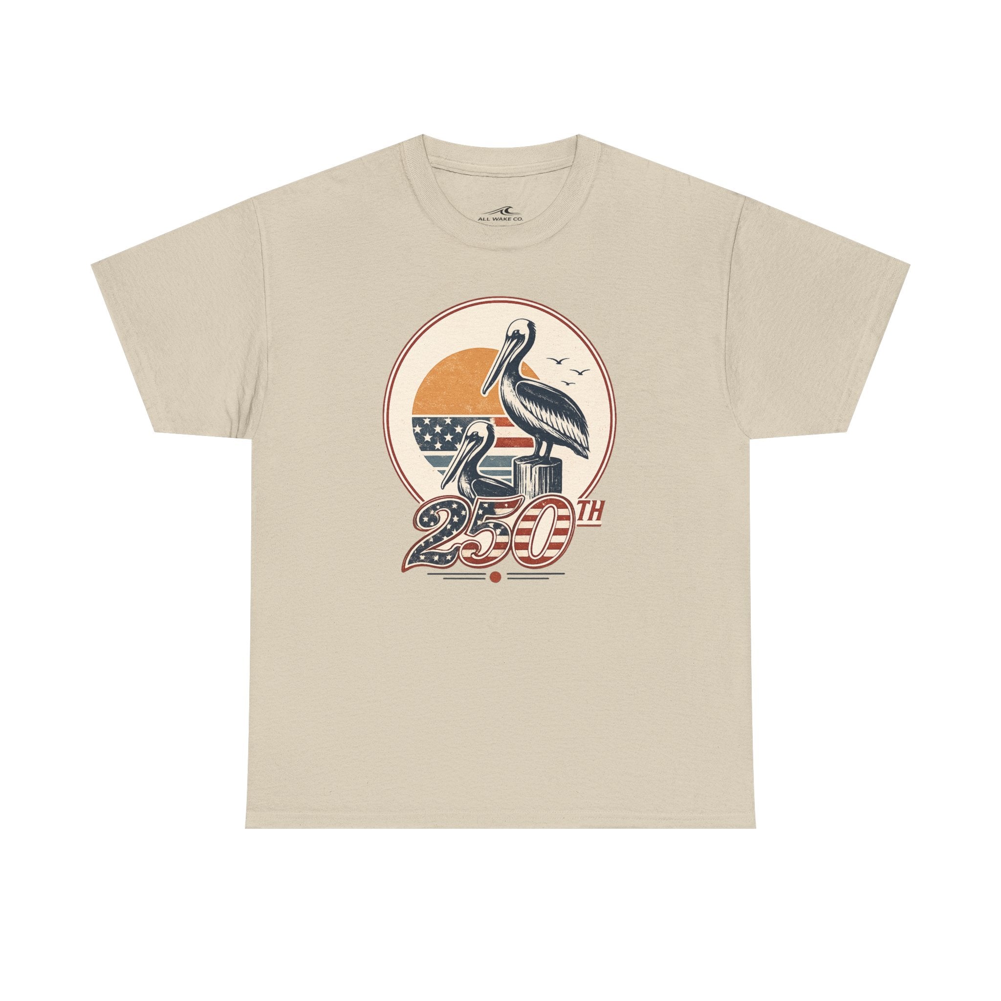 All Wake Co. Retro Pelican T-Shirt