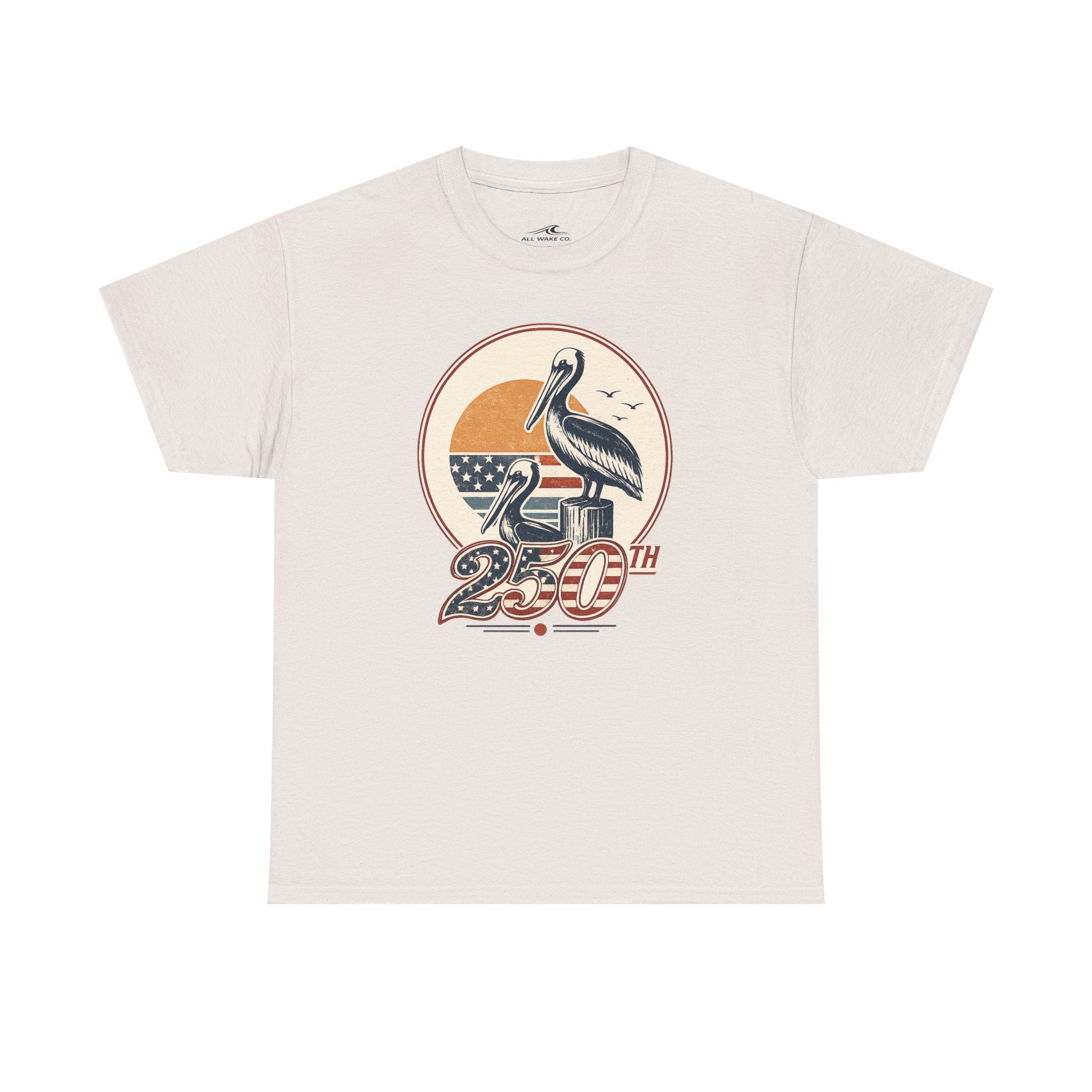 All Wake Co. Retro Pelican T-Shirt