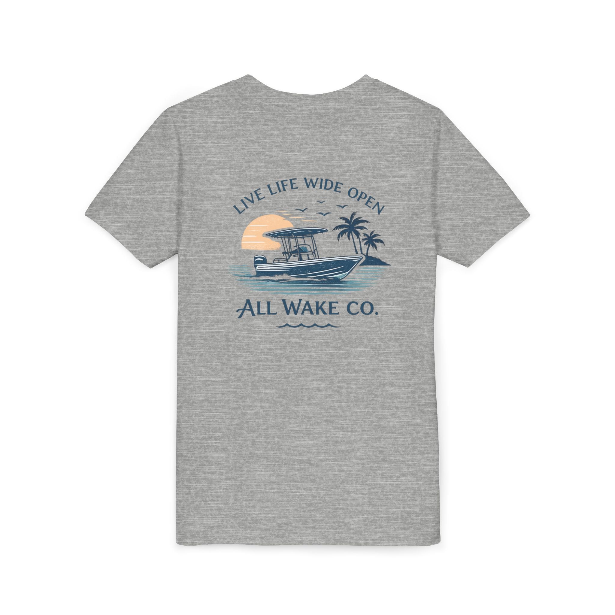 All Wake Co. Live Life Wide Open Youth T-Shirt