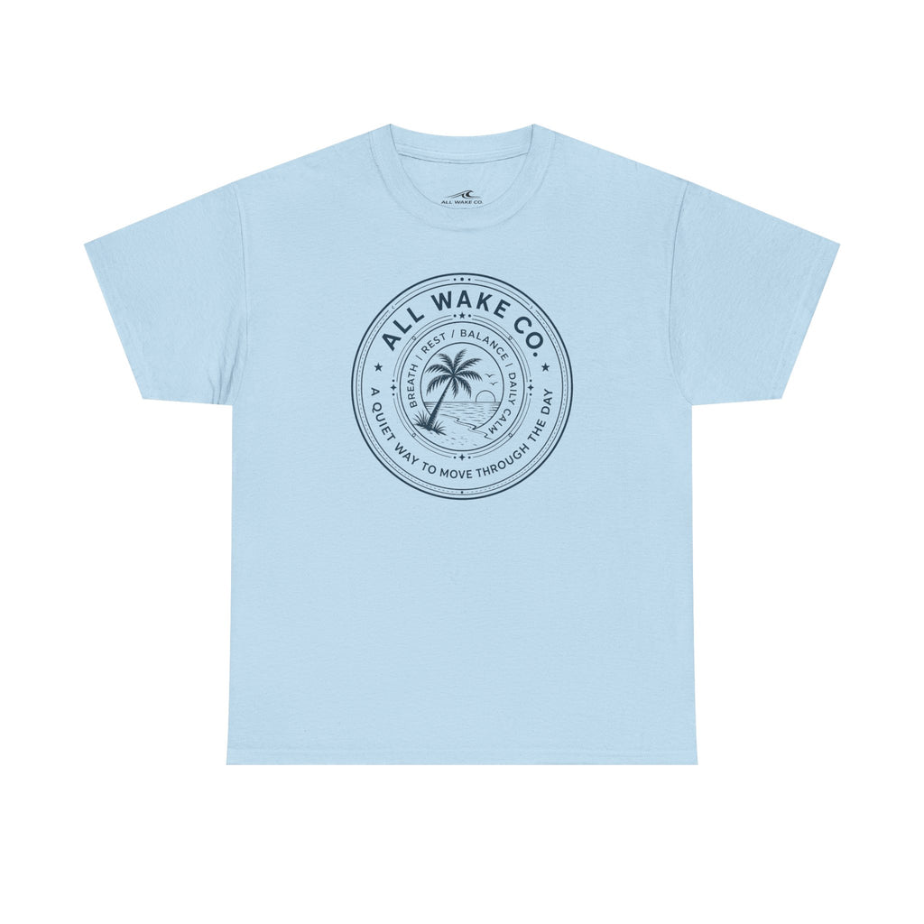 All Wake Co. Palm Tree Vintage Beach Surf T-Shirt