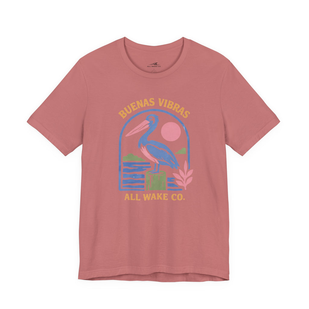 All Wake Co. Buenas Vibras T-Shirt
