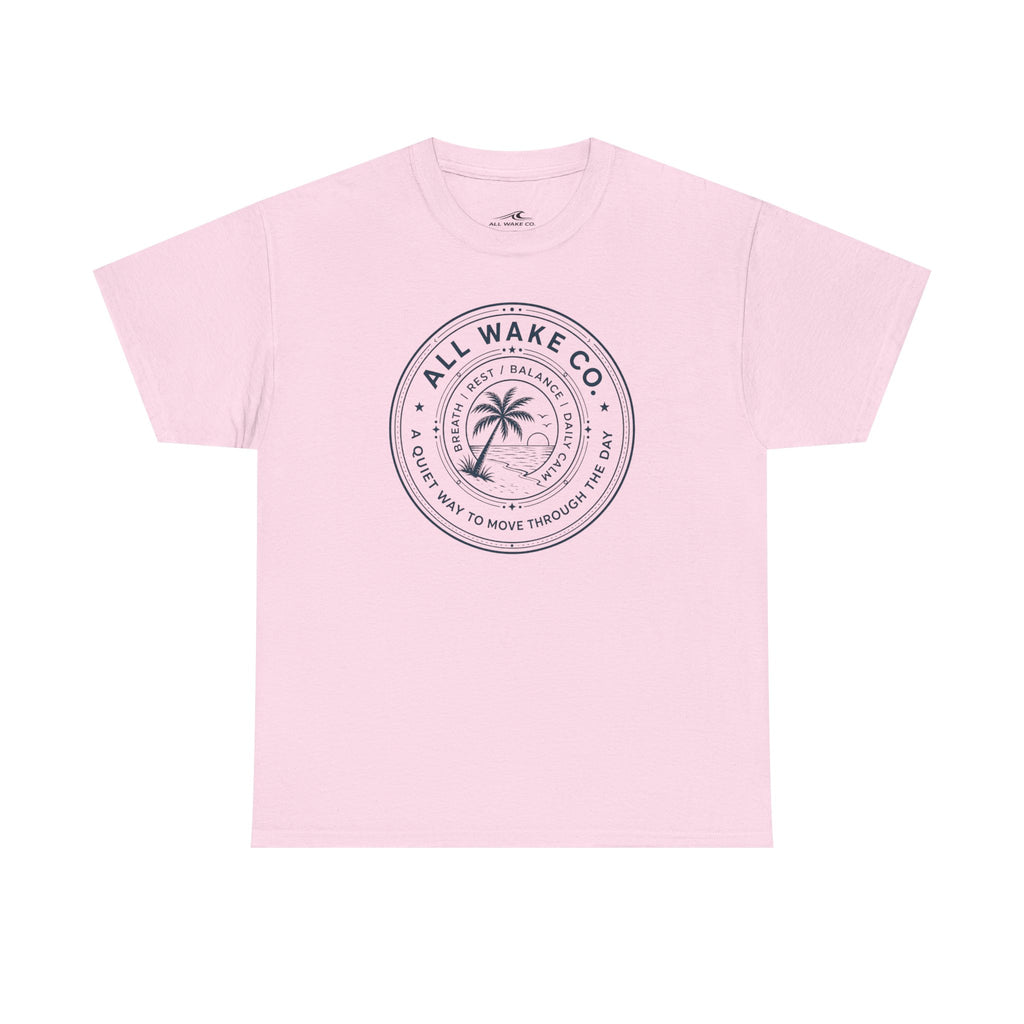 All Wake Co. Palm Tree Vintage Beach Surf T-Shirt
