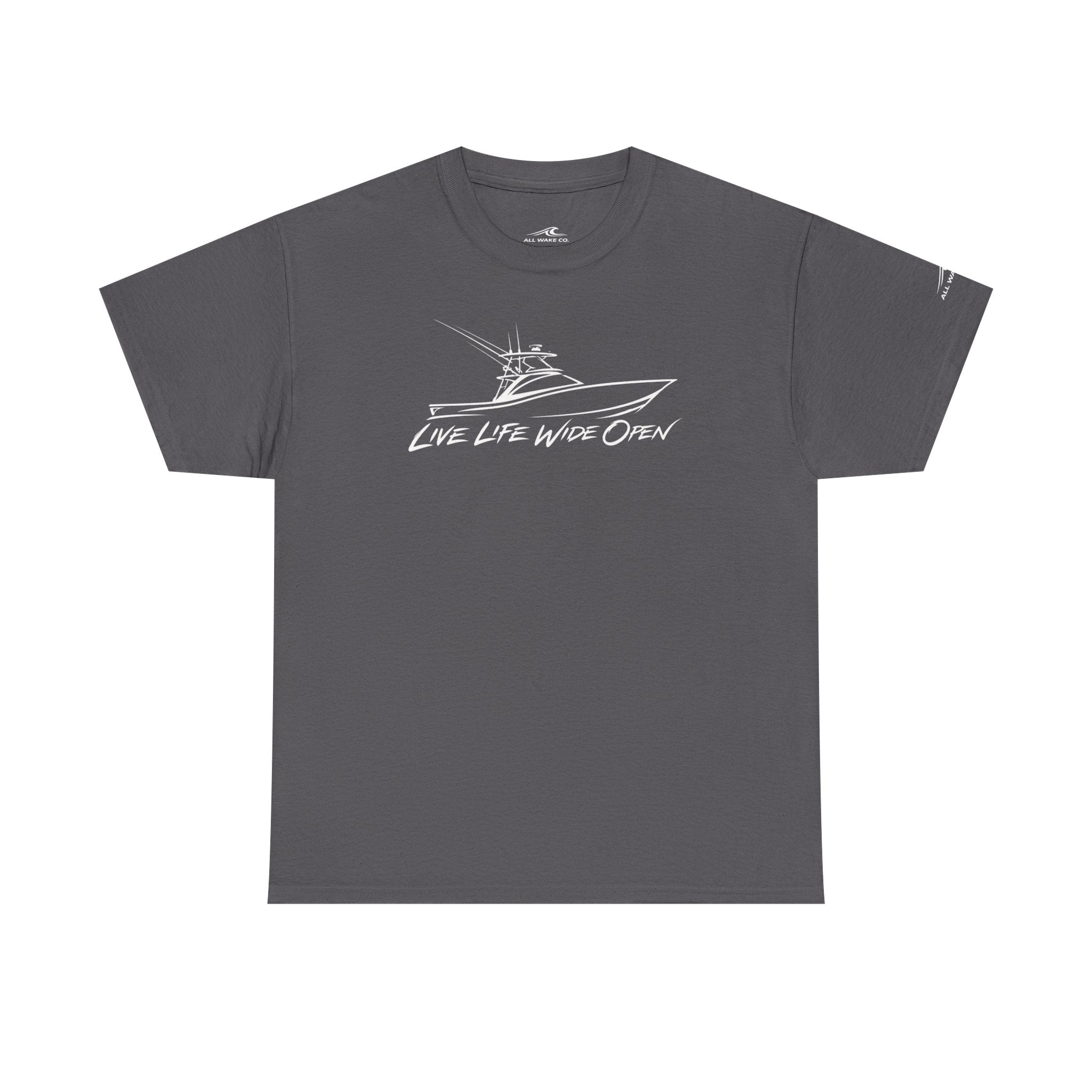All Wake Co. Sport Live Life Wide Open T-Shirt