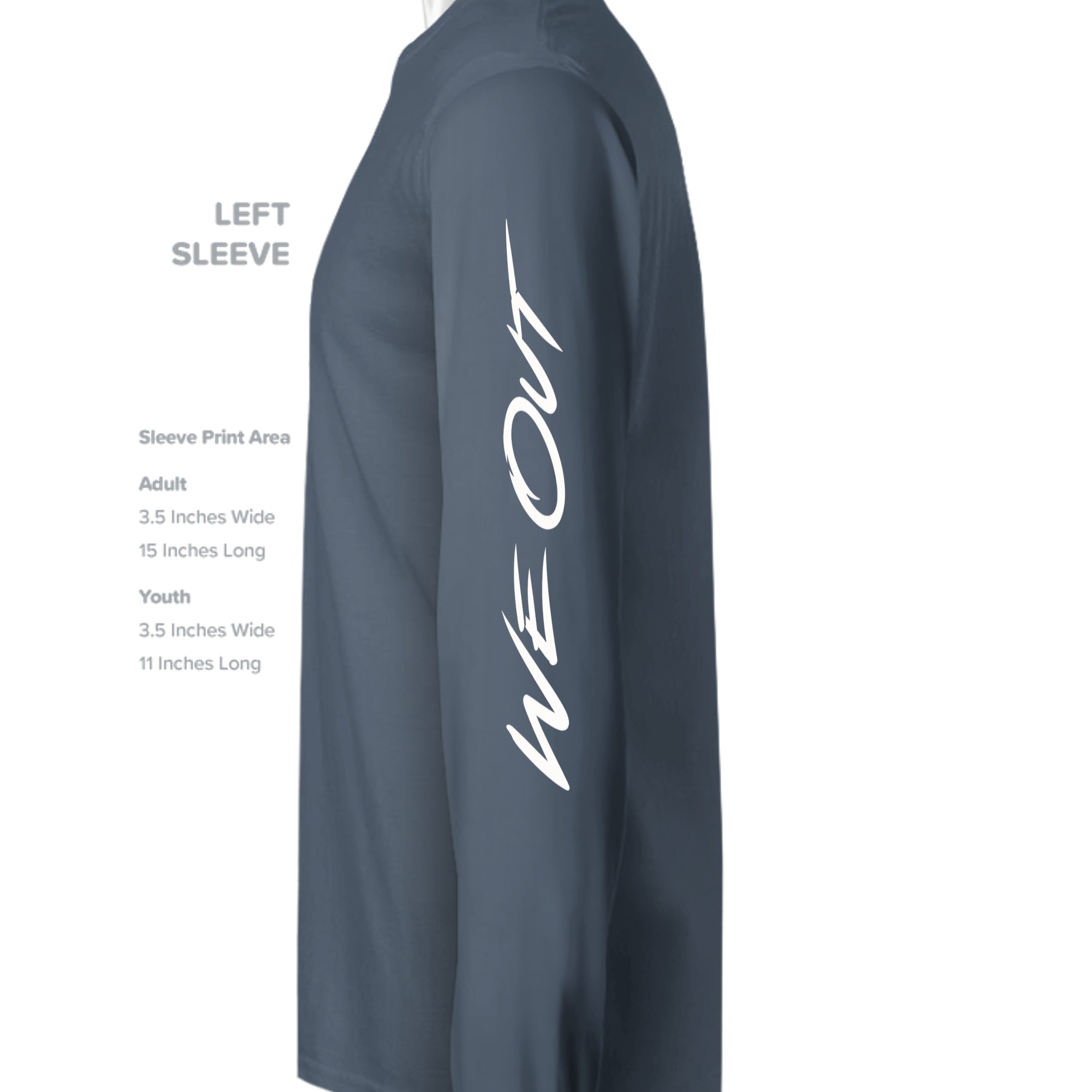 BLUE JEAN - C6014 - SLEEVE_LEFT